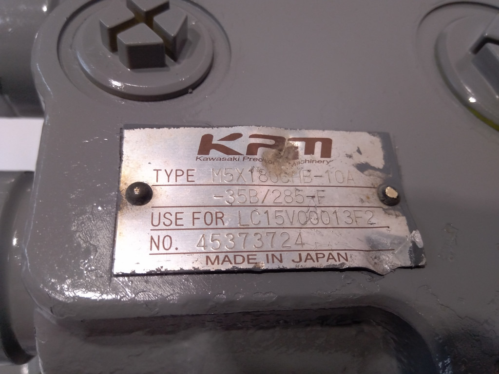Kawasaki LC15V00013F2 - Motor ayun untuk Peralatan konstruksi: gambar 3 Kawasaki LC15V00013F2 - Motor ayun untuk Peralatan konstruksi: gambar 3
