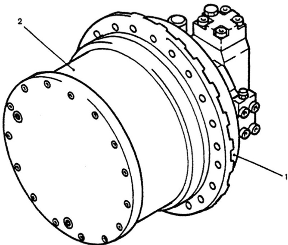 Kobelco YN53D00001F2 - YN15V00003F2 - Final drive untuk Peralatan konstruksi: gambar 1 Kobelco YN53D00001F2 - YN15V00003F2 - Final drive untuk Peralatan konstruksi: gambar 1