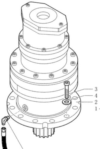 New Holland 152403301 - 152403302 - Motor ayun untuk Peralatan konstruksi: gambar 1 New Holland 152403301 - 152403302 - Motor ayun untuk Peralatan konstruksi: gambar 1