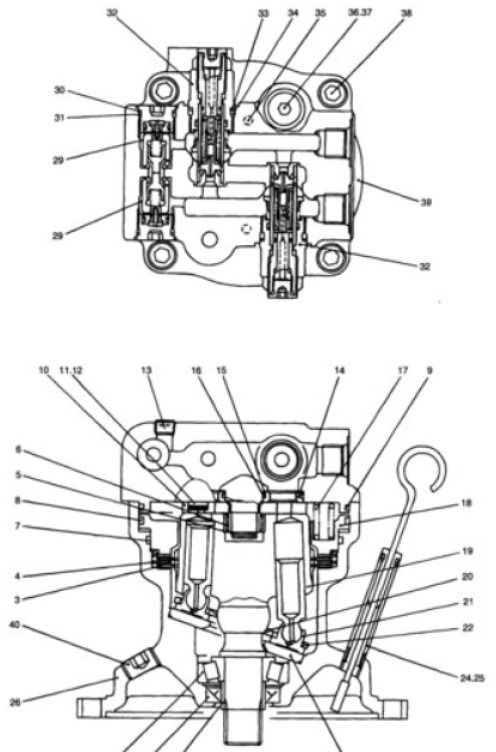 New Holland YT15V00005F2 - Motor hidrolik untuk Peralatan pertanian: gambar 1 New Holland YT15V00005F2 - Motor hidrolik untuk Peralatan pertanian: gambar 1