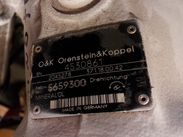 O&K 4530861 - - Motor ayun untuk Peralatan konstruksi: gambar 3 O&K 4530861 - - Motor ayun untuk Peralatan konstruksi: gambar 3