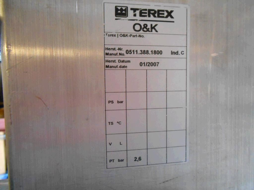 Terex O&K 6002157 - Intercooler untuk Peralatan konstruksi: gambar 5 Terex O&K 6002157 - Intercooler untuk Peralatan konstruksi: gambar 5