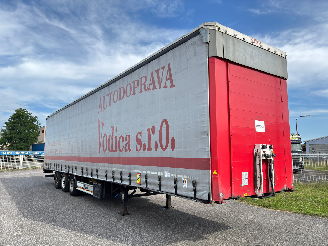 FLIEGL SDS 380 - Semi-trailer dengan terpal samping: gambar 2 FLIEGL SDS 380 - Semi-trailer dengan terpal samping: gambar 2