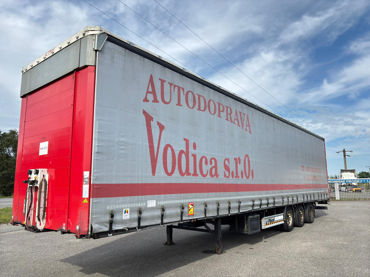 FLIEGL SDS 380 - Semi-trailer dengan terpal samping: gambar 1 FLIEGL SDS 380 - Semi-trailer dengan terpal samping: gambar 1