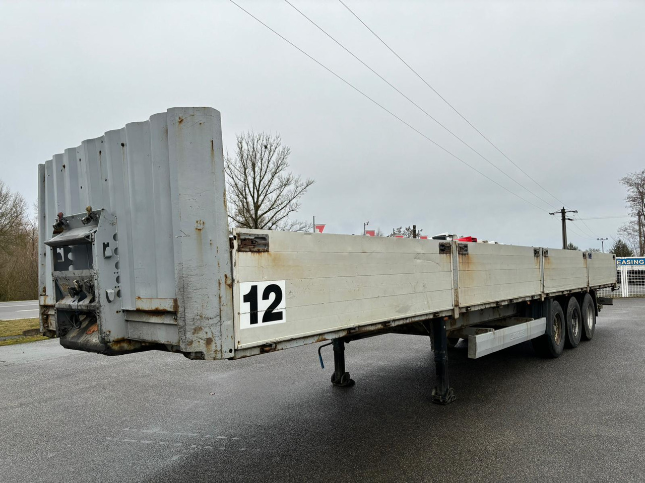 KRONE SD P - Semi-trailer flatbed: gambar 1 KRONE SD P - Semi-trailer flatbed: gambar 1