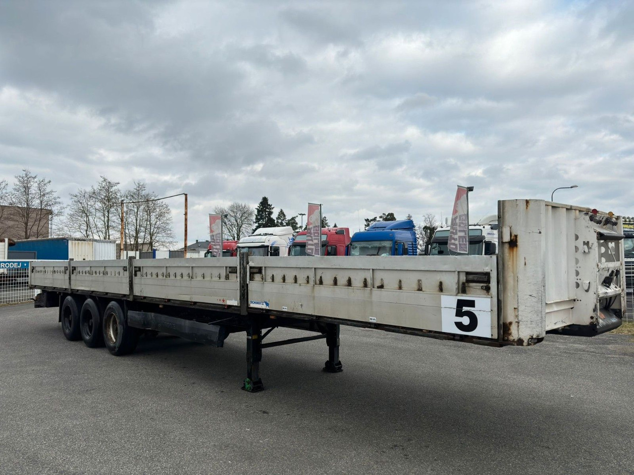 Krone SD P - Semi-trailer flatbed: gambar 3 Krone SD P - Semi-trailer flatbed: gambar 3
