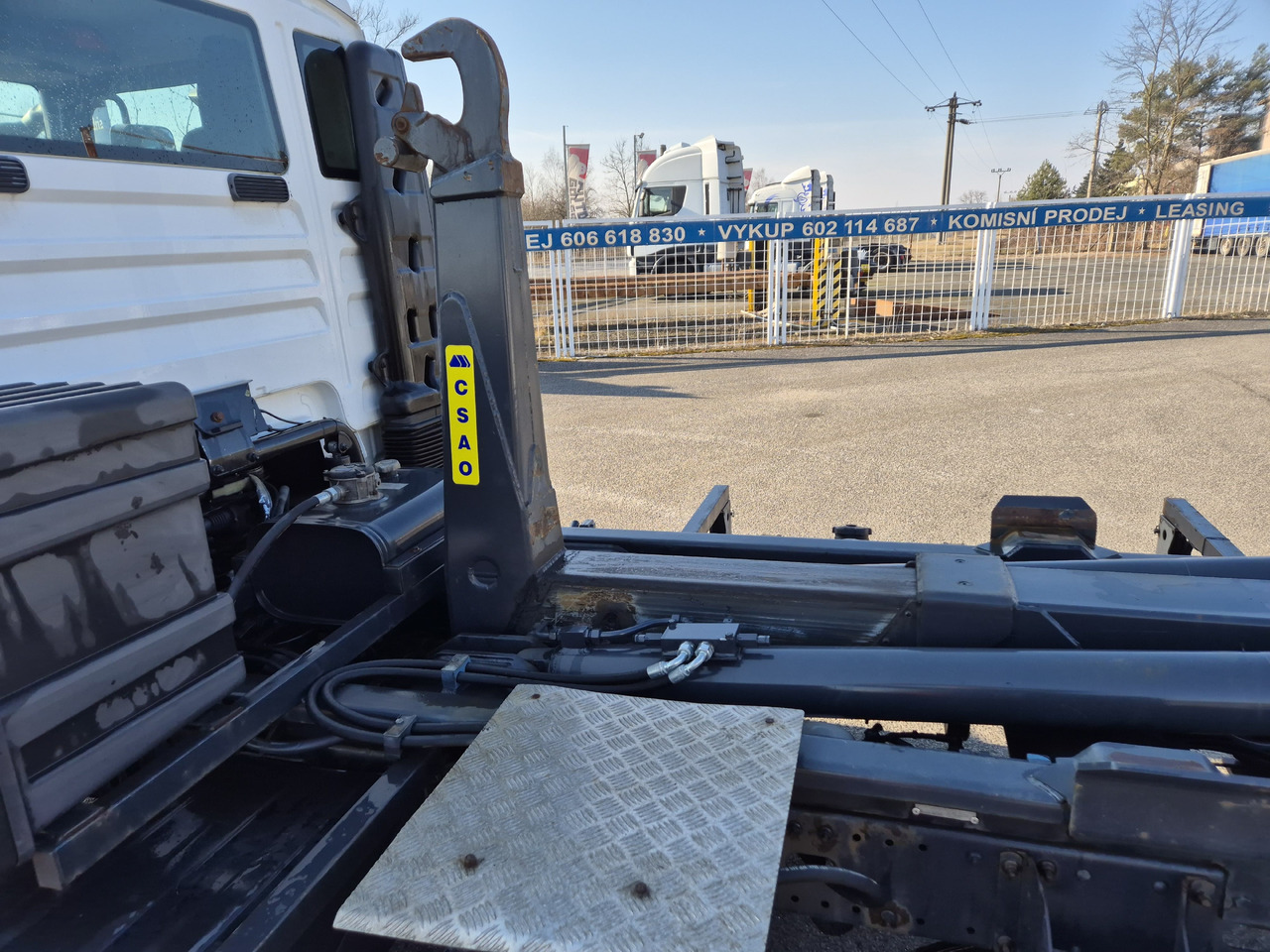 Hook lift untuk pengangkutan kontainer MAN TGL 12.180: gambar 8