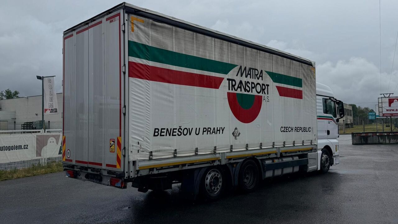 MAN TGX 24.440 - Truk dengan terpal samping: gambar 3 MAN TGX 24.440 - Truk dengan terpal samping: gambar 3