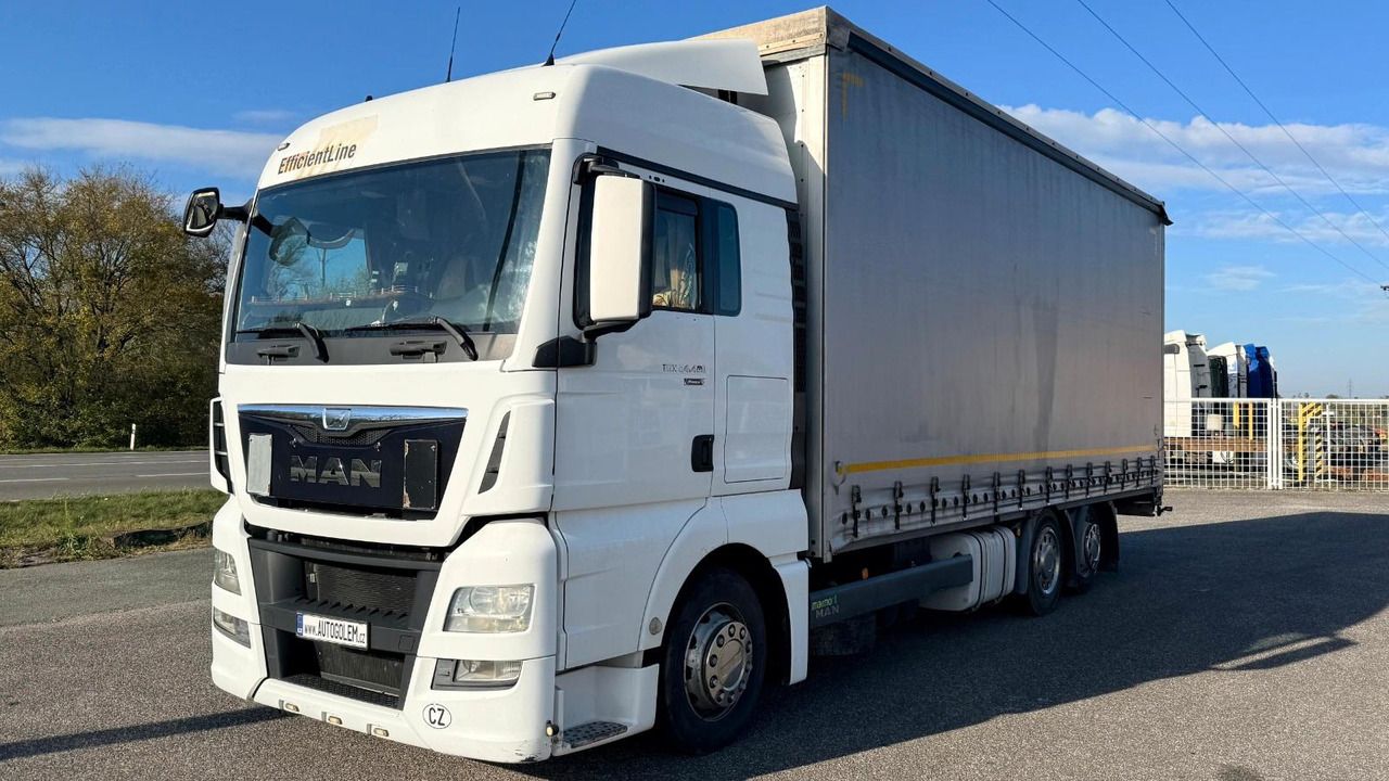 MAN TGX 24.480 - Truk dengan terpal samping: gambar 1 MAN TGX 24.480 - Truk dengan terpal samping: gambar 1