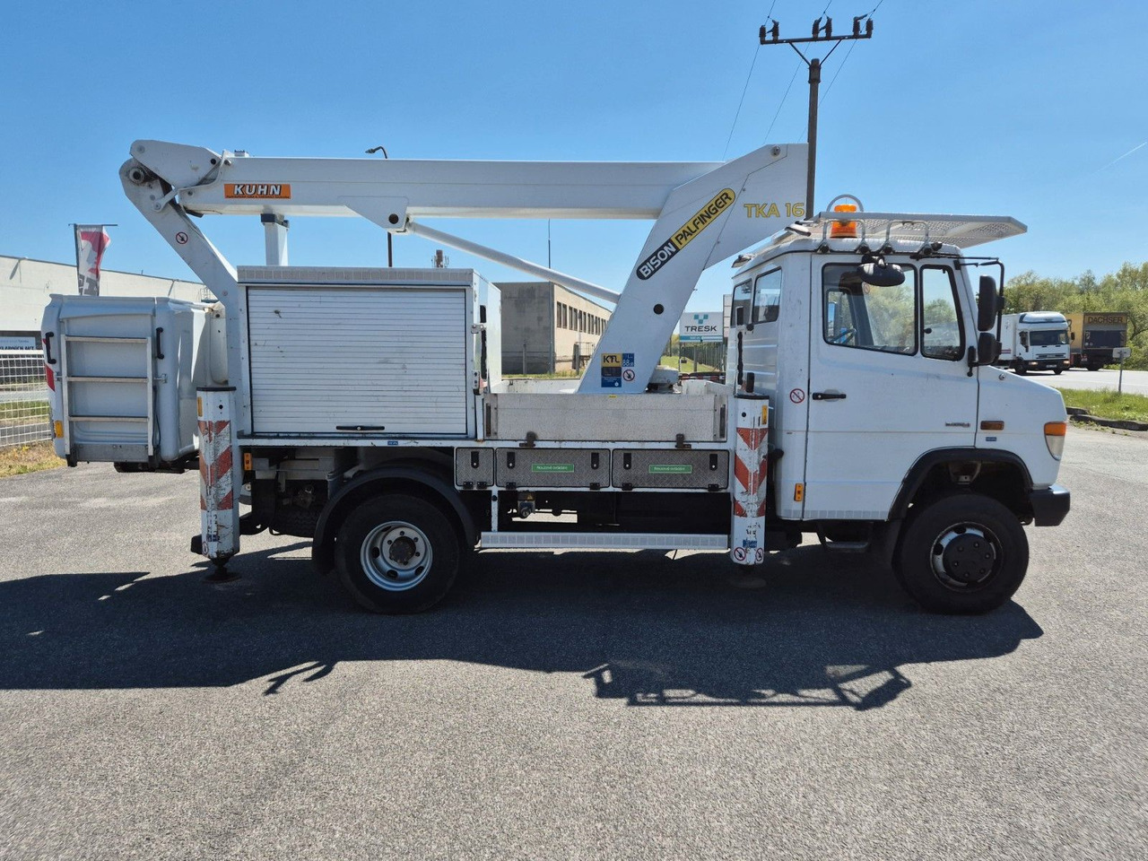 Mercedes-Benz Vario 816 work platform - Platform udara yang dipasang di truk: gambar 3 Mercedes-Benz Vario 816 work platform - Platform udara yang dipasang di truk: gambar 3