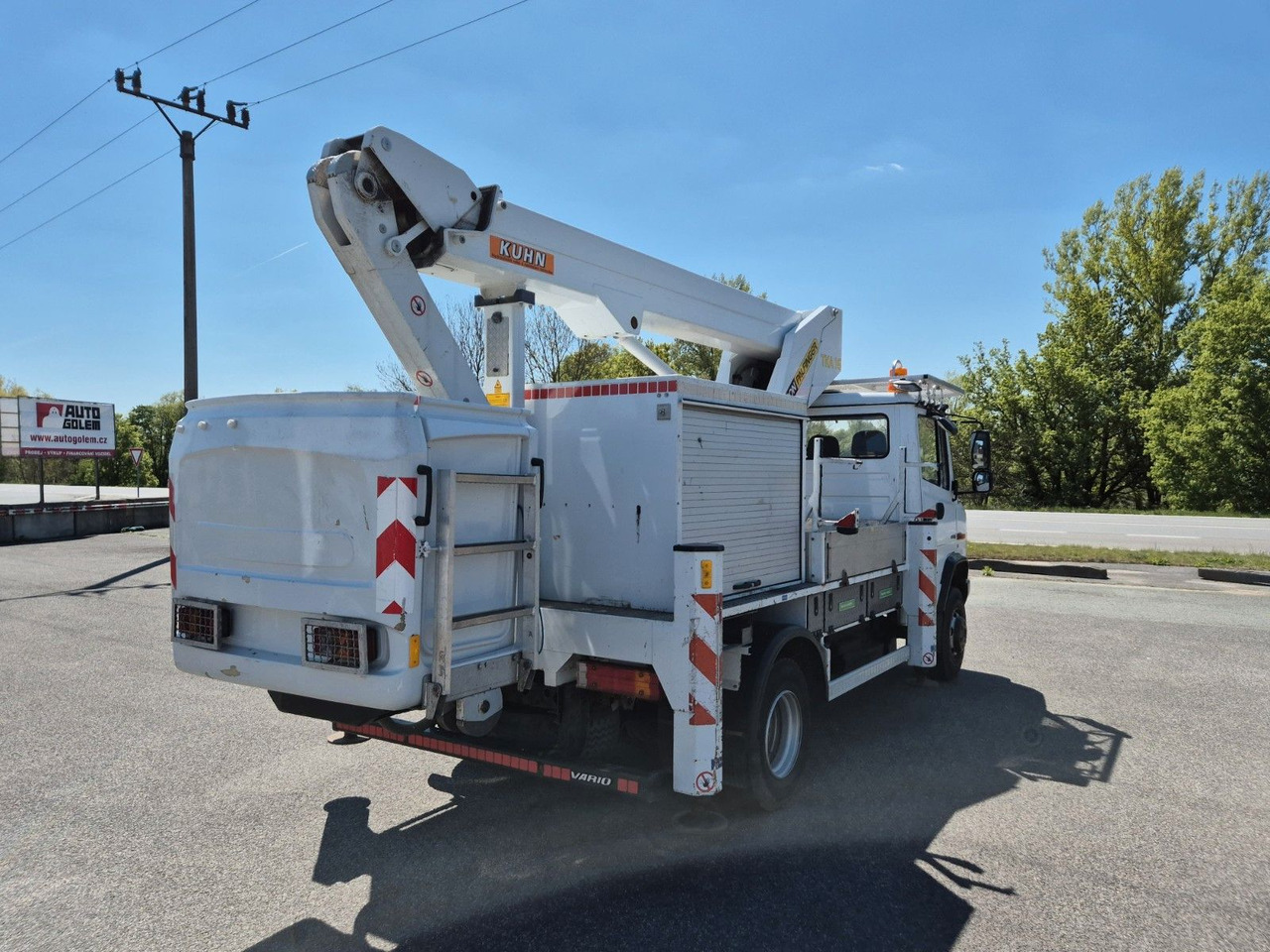 Mercedes-Benz Vario 816 work platform - Platform udara yang dipasang di truk: gambar 4 Mercedes-Benz Vario 816 work platform - Platform udara yang dipasang di truk: gambar 4