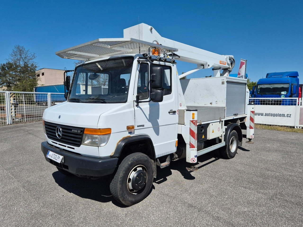 Mercedes-Benz Vario 816 work platform - Platform udara yang dipasang di truk: gambar 1 Mercedes-Benz Vario 816 work platform - Platform udara yang dipasang di truk: gambar 1