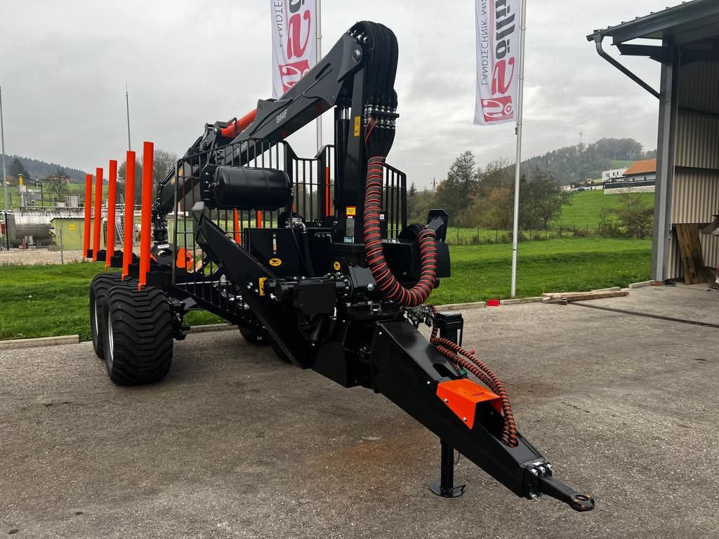 Trailer kehutanan baru BMF BMF 13T1 PRO mit BMF 905 HP Kran: gambar 16