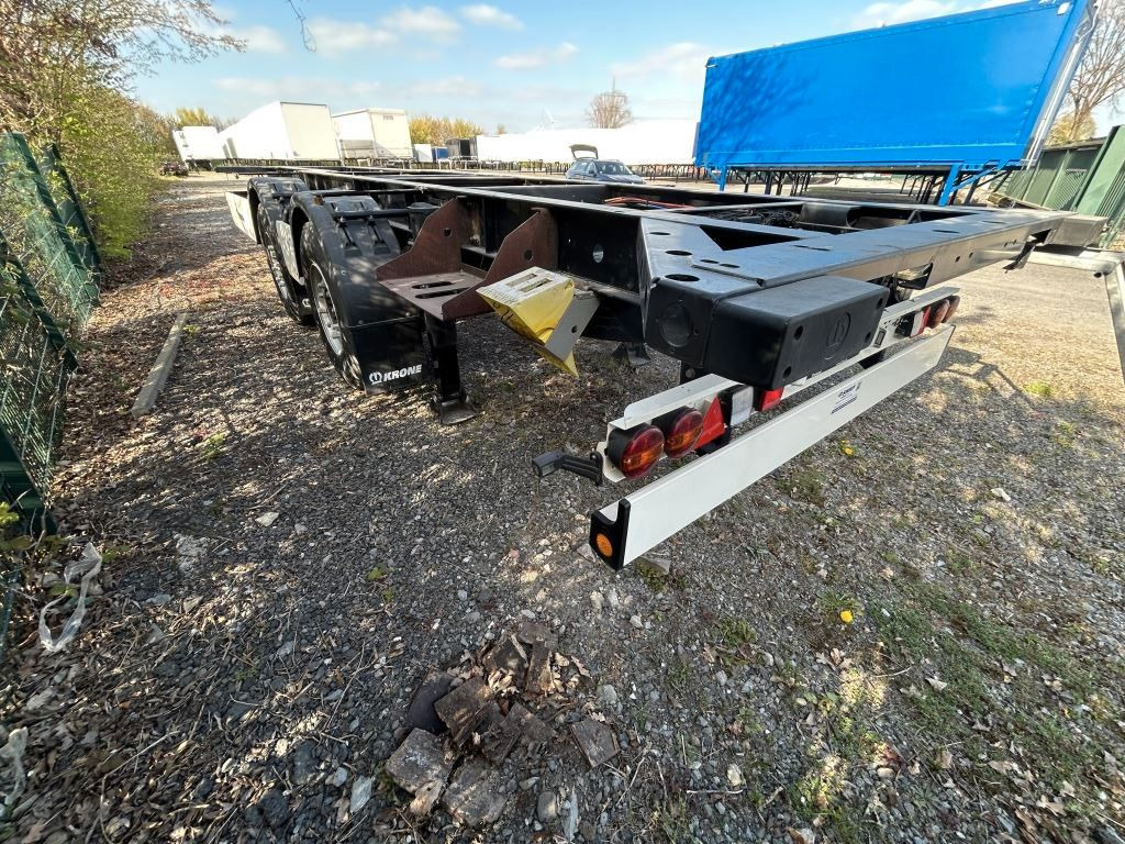 Krone Zentralachsfahrgestell für Festaufbauten - Trailer pengangkut mobil: gambar 3 Krone Zentralachsfahrgestell für Festaufbauten - Trailer pengangkut mobil: gambar 3