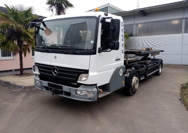 Mercedes-Benz Kamag/ Wiesel/ WBH/KB3682 - Pengangkut kontainer/ Container truck: gambar 1 Mercedes-Benz Kamag/ Wiesel/ WBH/KB3682 - Pengangkut kontainer/ Container truck: gambar 1