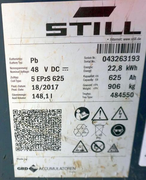 GBD 48 Volt 5 PzS 625 Ah - Baterai: gambar 5 GBD 48 Volt 5 PzS 625 Ah - Baterai: gambar 5