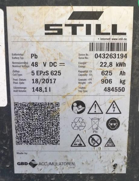 GBD 48 Volt 5 PzS 625 Ah - Baterai: gambar 4 GBD 48 Volt 5 PzS 625 Ah - Baterai: gambar 4