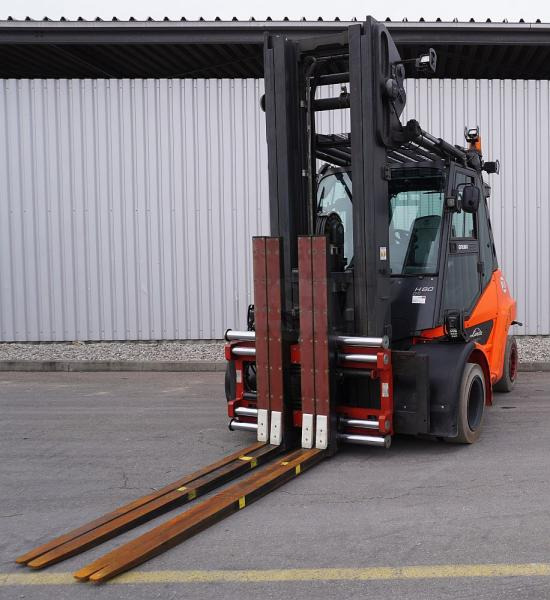 Linde H 80 D/600 EVO 396-03 - Forklift diesel: gambar 1 Linde H 80 D/600 EVO 396-03 - Forklift diesel: gambar 1