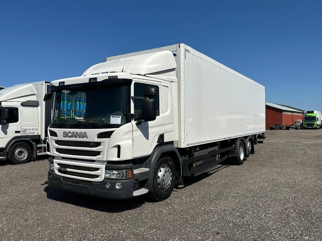 Scania P 320 Hybrid + Diesel - Truk box: gambar 1 Scania P 320 Hybrid + Diesel - Truk box: gambar 1