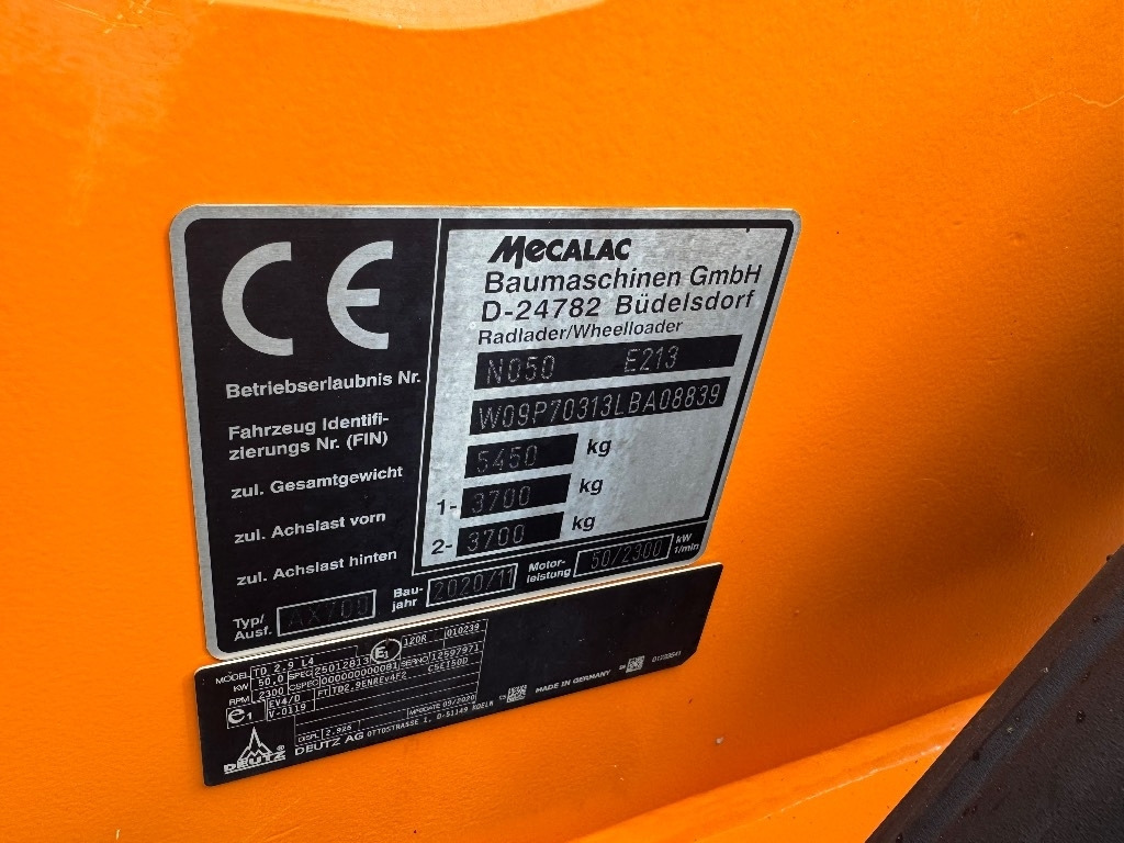 Ahlmann AX 700 - Wheel loader: gambar 4 Ahlmann AX 700 - Wheel loader: gambar 4