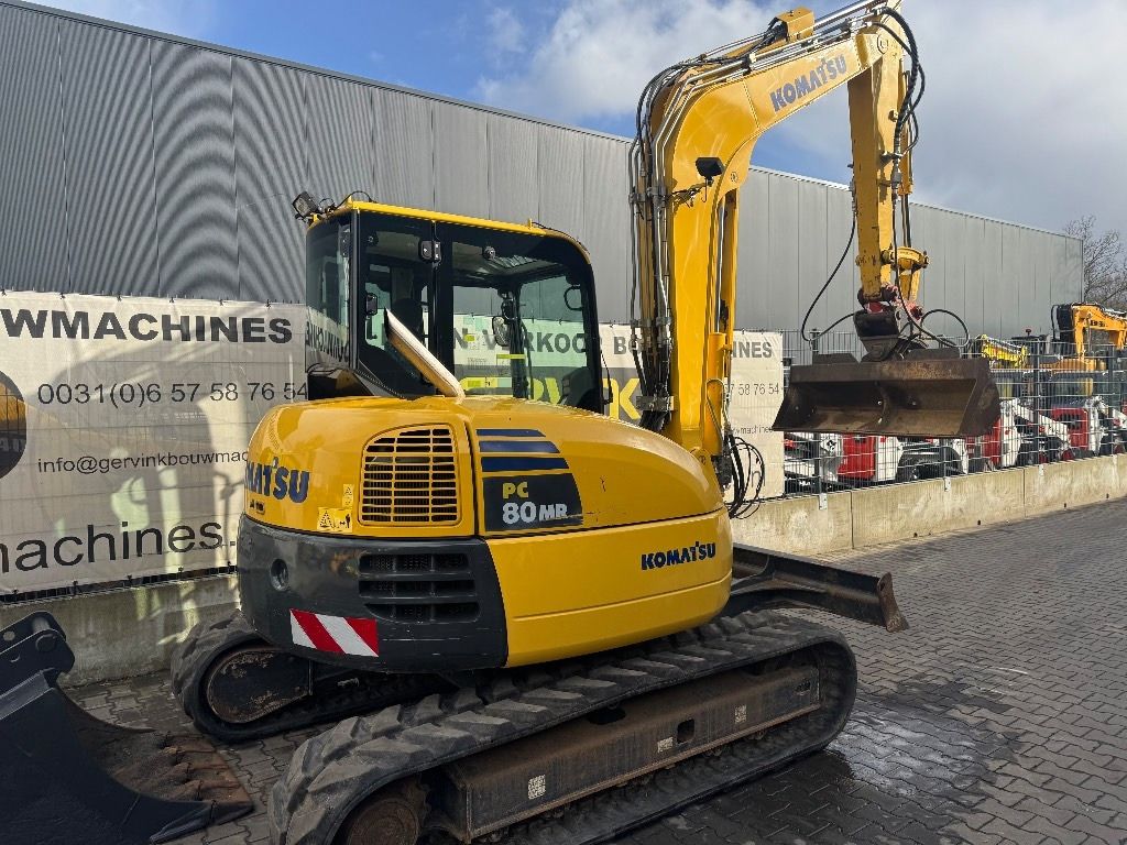 Komatsu PC 80 MR-3 - Ekskavator mini: gambar 2 Komatsu PC 80 MR-3 - Ekskavator mini: gambar 2