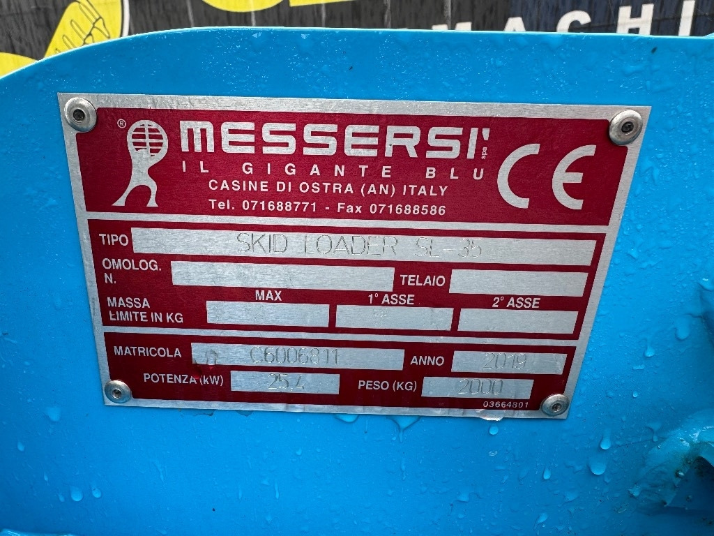Messersi SL35 - Skid steer: gambar 5 Messersi SL35 - Skid steer: gambar 5