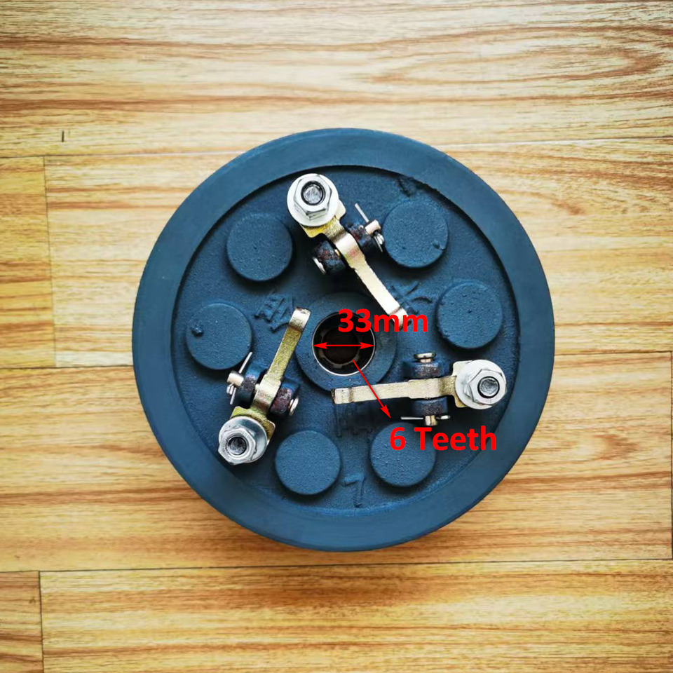 Qingdao Promising 220mm 3 Rib Pulley Clutch Assembly for FLAND FL45 Wheel Loader - Kopling dan suku cadang untuk Wheel loader: gambar 2 Qingdao Promising 220mm 3 Rib Pulley Clutch Assembly for FLAND FL45 Wheel Loader - Kopling dan suku cadang untuk Wheel loader: gambar 2