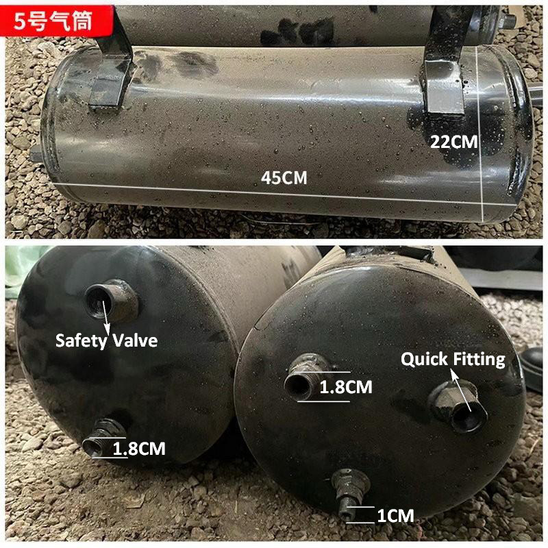 Qingdao Promising Air Brake Tank for China Wheel Loader - Kompresor rem udara untuk Wheel loader: gambar 5 Qingdao Promising Air Brake Tank for China Wheel Loader - Kompresor rem udara untuk Wheel loader: gambar 5