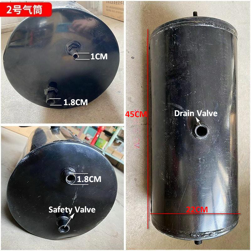 Qingdao Promising Air Brake Tank for China Wheel Loader - Kompresor rem udara untuk Wheel loader: gambar 2 Qingdao Promising Air Brake Tank for China Wheel Loader - Kompresor rem udara untuk Wheel loader: gambar 2
