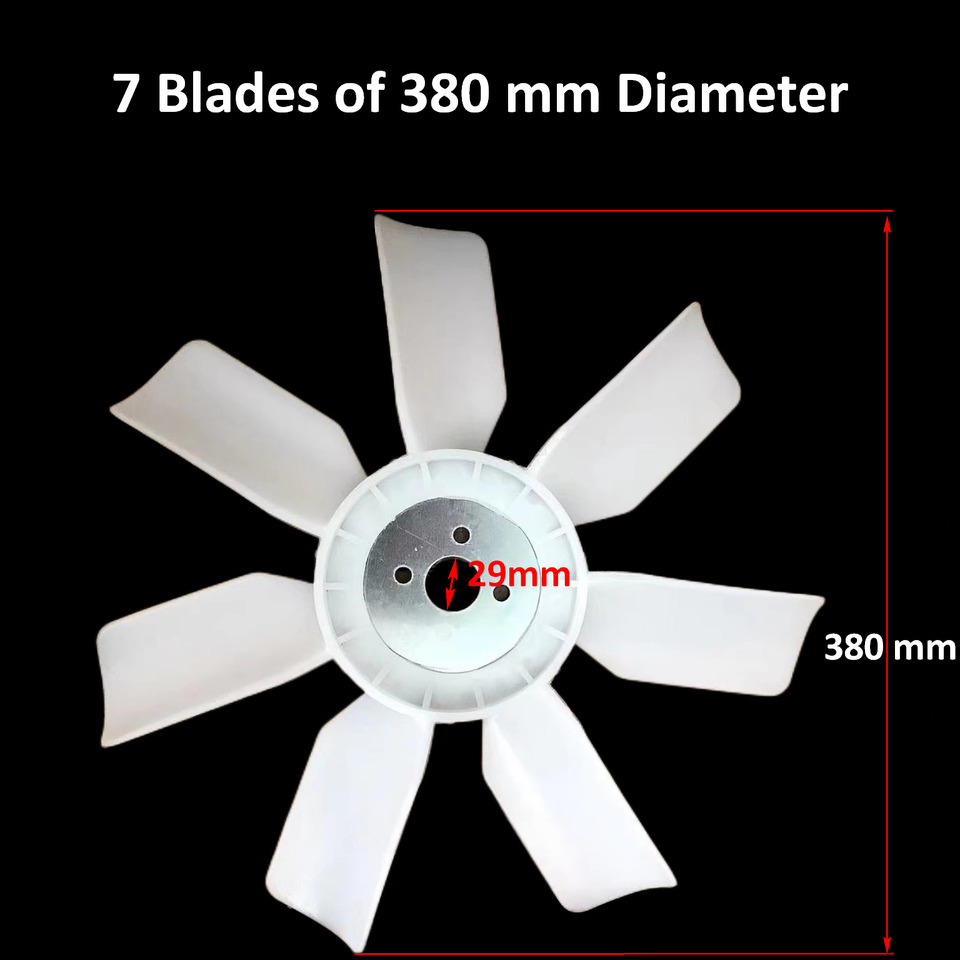 Qingdao Promising Engine Cooling Fan Blade for China Loader - Penggemar untuk Wheel loader: gambar 2 Qingdao Promising Engine Cooling Fan Blade for China Loader - Penggemar untuk Wheel loader: gambar 2