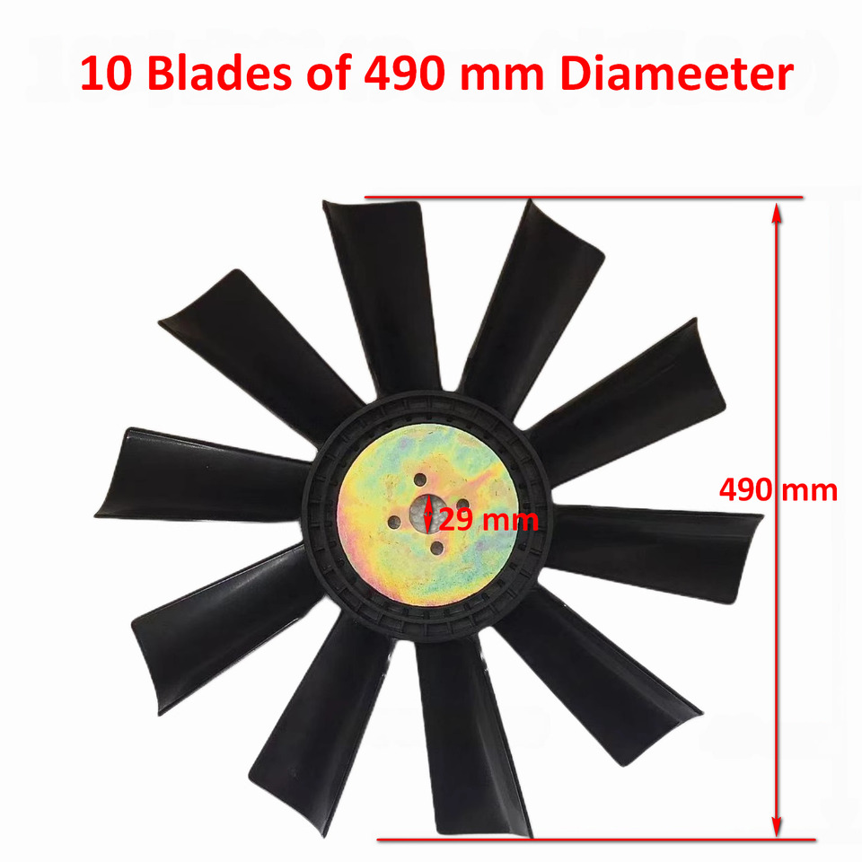 Qingdao Promising Engine Cooling Fan Blade for China Loader - Penggemar untuk Wheel loader: gambar 5 Qingdao Promising Engine Cooling Fan Blade for China Loader - Penggemar untuk Wheel loader: gambar 5