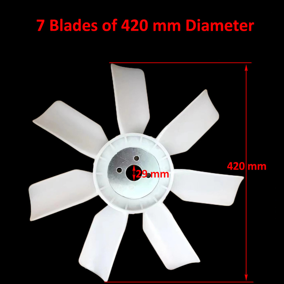 Qingdao Promising Engine Cooling Fan Blade for China Loader - Penggemar untuk Wheel loader: gambar 3 Qingdao Promising Engine Cooling Fan Blade for China Loader - Penggemar untuk Wheel loader: gambar 3