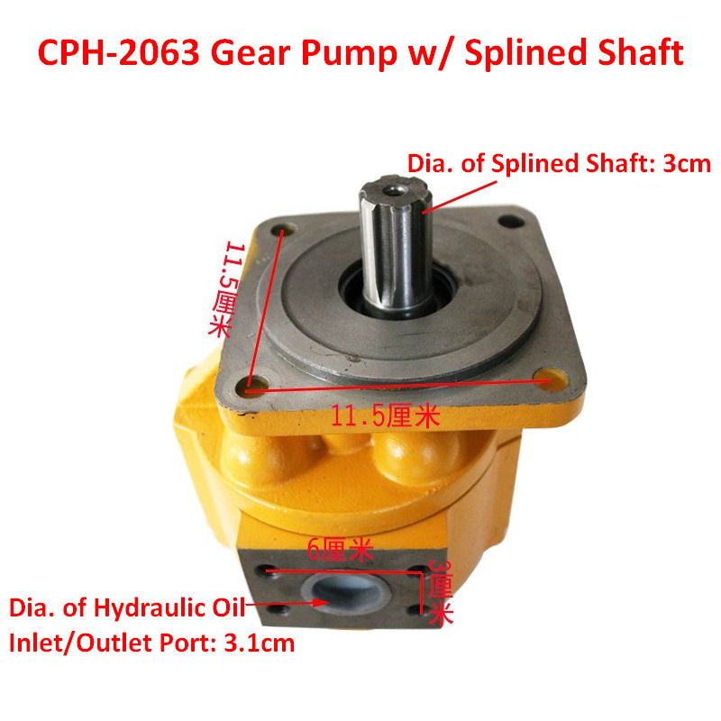 Qingdao Promising Hydraulic Gear Pumps for China Loader - Pompa hidrolik untuk Wheel loader: gambar 5 Qingdao Promising Hydraulic Gear Pumps for China Loader - Pompa hidrolik untuk Wheel loader: gambar 5
