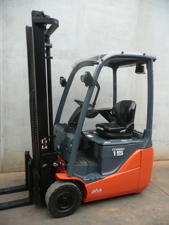 Toyota 8FBE15T - Forklift listrik: gambar 3 Toyota 8FBE15T - Forklift listrik: gambar 3