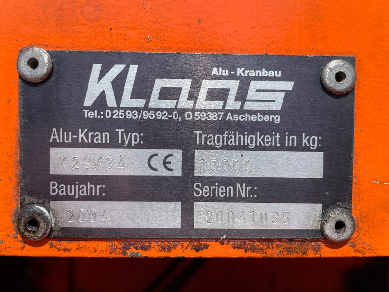 Klaas K 28-34 - Derek semua medan: gambar 3 Klaas K 28-34 - Derek semua medan: gambar 3
