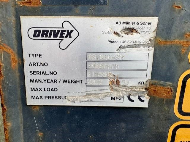 Drivex SS 1800-BM, Sandspridarskopa, V: 1800L, B:2450mm - Ember untuk Peralatan konstruksi: gambar 4 Drivex SS 1800-BM, Sandspridarskopa, V: 1800L, B:2450mm - Ember untuk Peralatan konstruksi: gambar 4