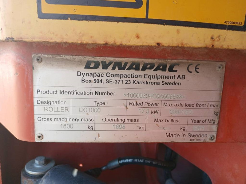 Roller Dynapac CC1000, Vält: gambar 15