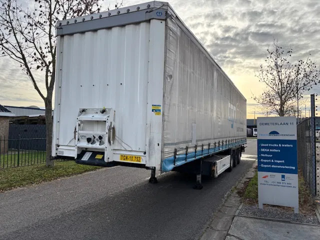 Krone SD 3 axle drum brake schuifzeil schuifdak - Semi-trailer dengan terpal samping: gambar 1 Krone SD 3 axle drum brake schuifzeil schuifdak - Semi-trailer dengan terpal samping: gambar 1