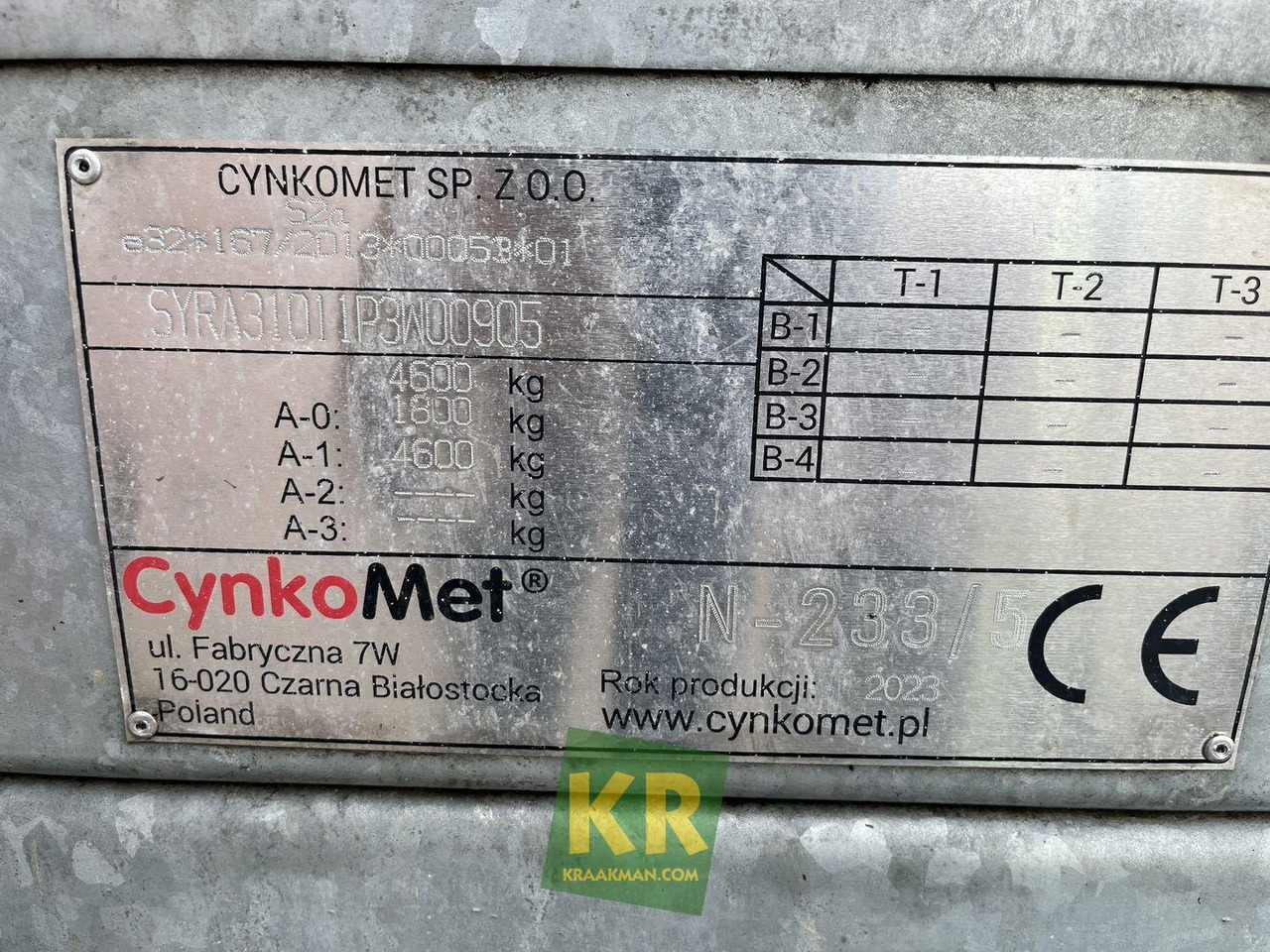 5T mest strooier Agromet - Penyebar kotoran: gambar 1 5T mest strooier Agromet - Penyebar kotoran: gambar 1