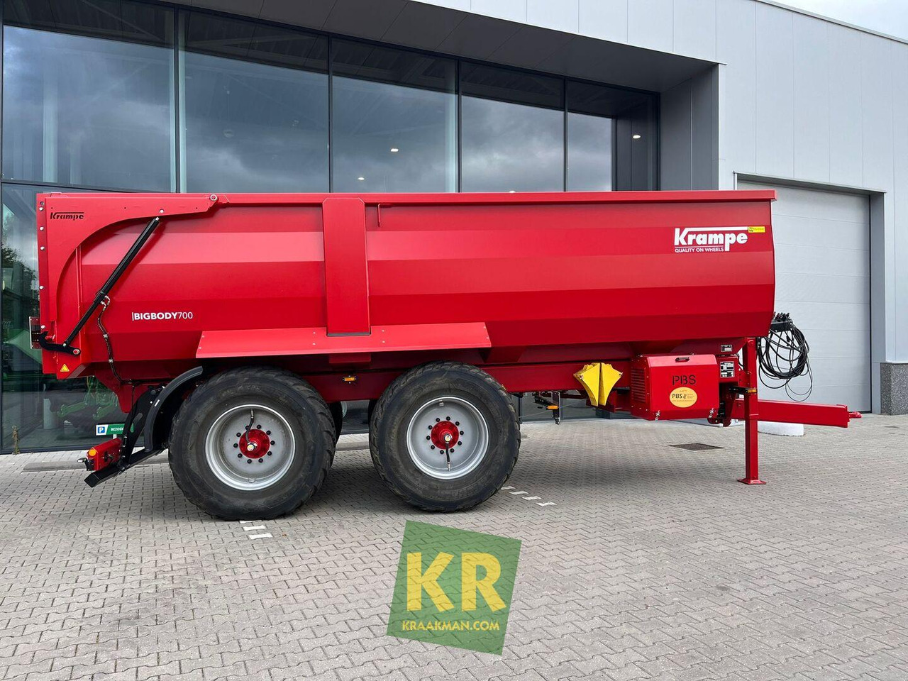 BIG BODY 700 Krampe - Trailer jungkit pertanian/ Tempat sampah: gambar 2 BIG BODY 700 Krampe - Trailer jungkit pertanian/ Tempat sampah: gambar 2