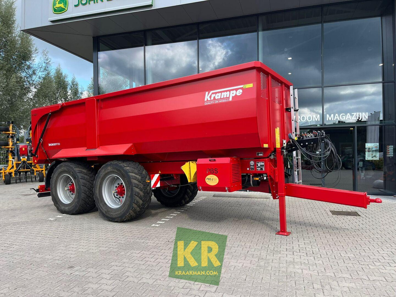 BIG BODY 700 Krampe - Trailer jungkit pertanian/ Tempat sampah: gambar 1 BIG BODY 700 Krampe - Trailer jungkit pertanian/ Tempat sampah: gambar 1