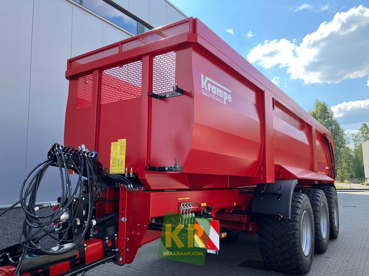BIG BODY 900 Krampe - Trailer jungkit pertanian/ Tempat sampah: gambar 1 BIG BODY 900 Krampe - Trailer jungkit pertanian/ Tempat sampah: gambar 1
