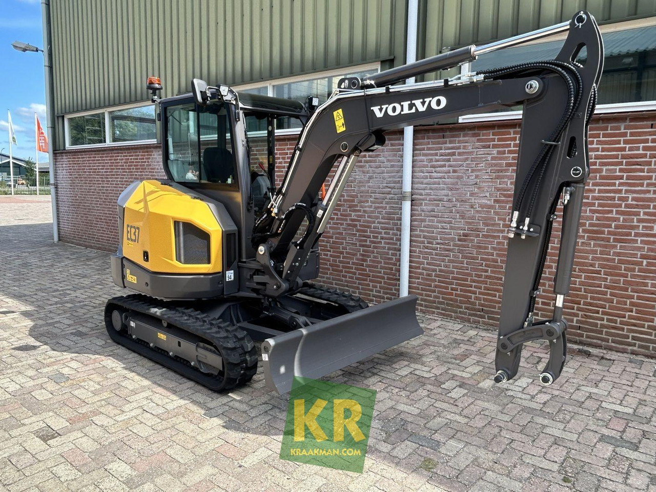 Ekskavator perayap baru EC 37F Volvo: gambar 11