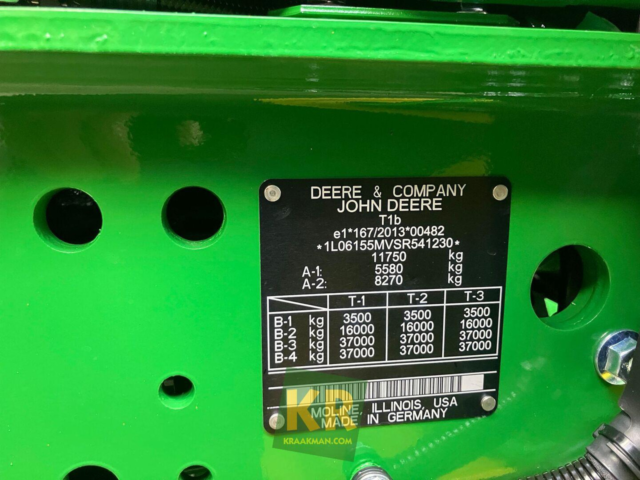 John Deere 6M 155 - Traktor: gambar 4 John Deere 6M 155 - Traktor: gambar 4