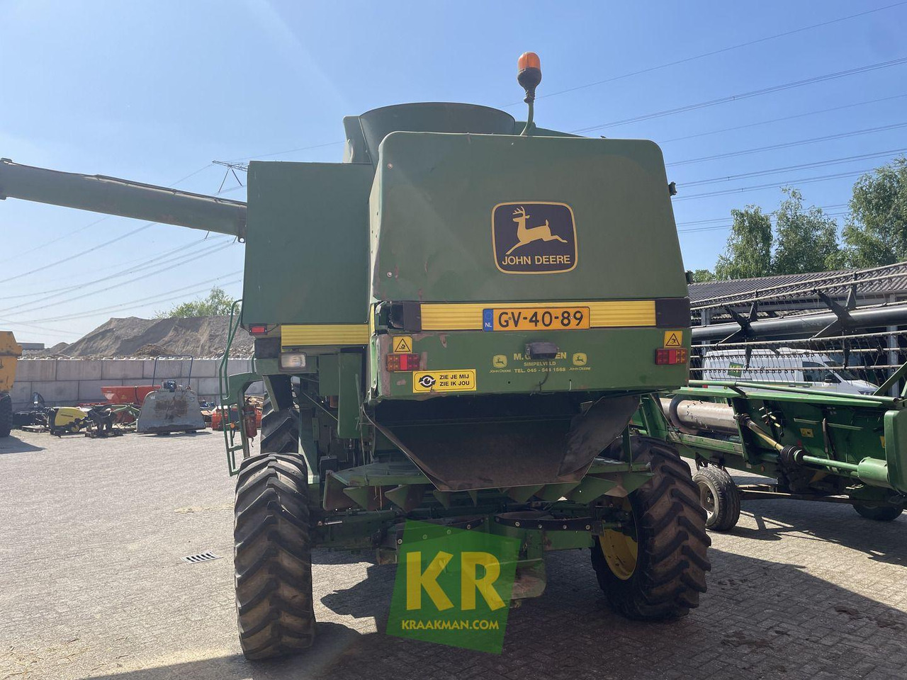 John Deere CTS - Pemanen gabungan: gambar 5 John Deere CTS - Pemanen gabungan: gambar 5