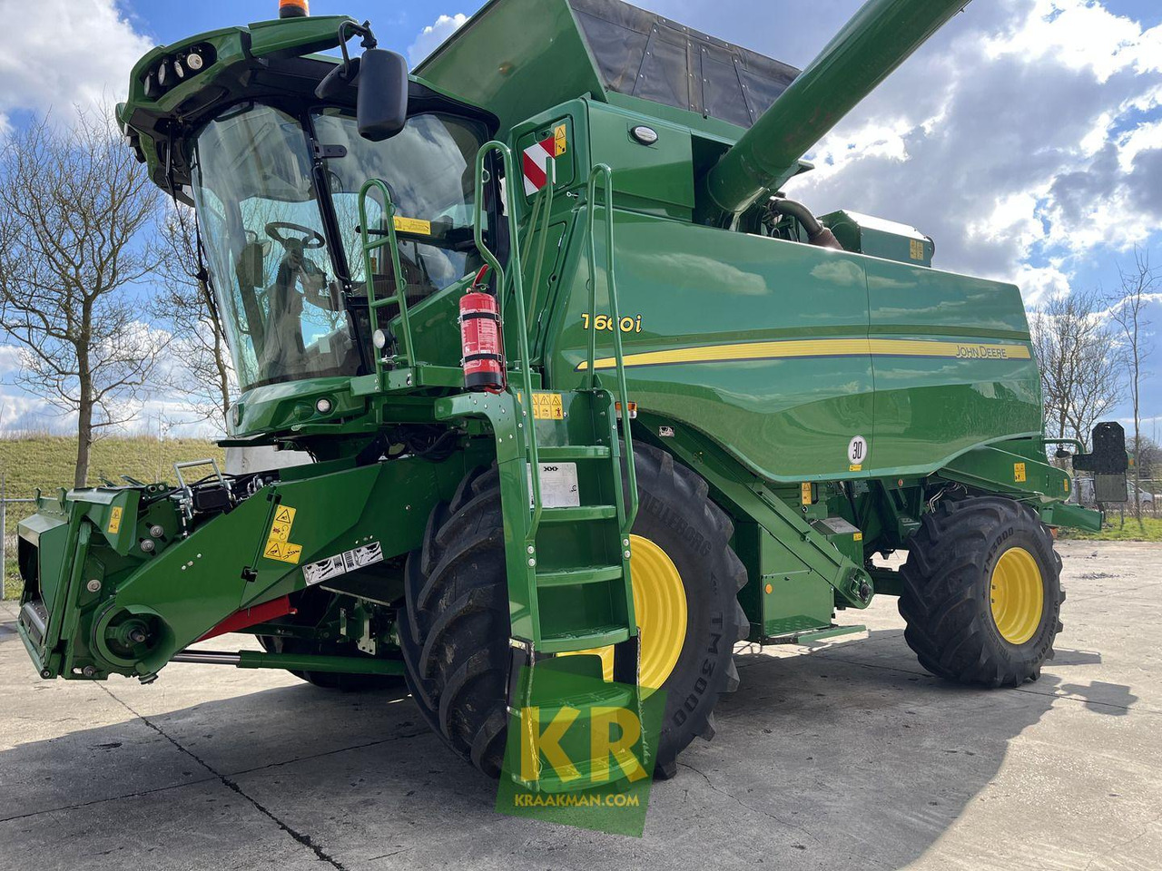 John Deere T660 - Pemanen gabungan: gambar 1 John Deere T660 - Pemanen gabungan: gambar 1