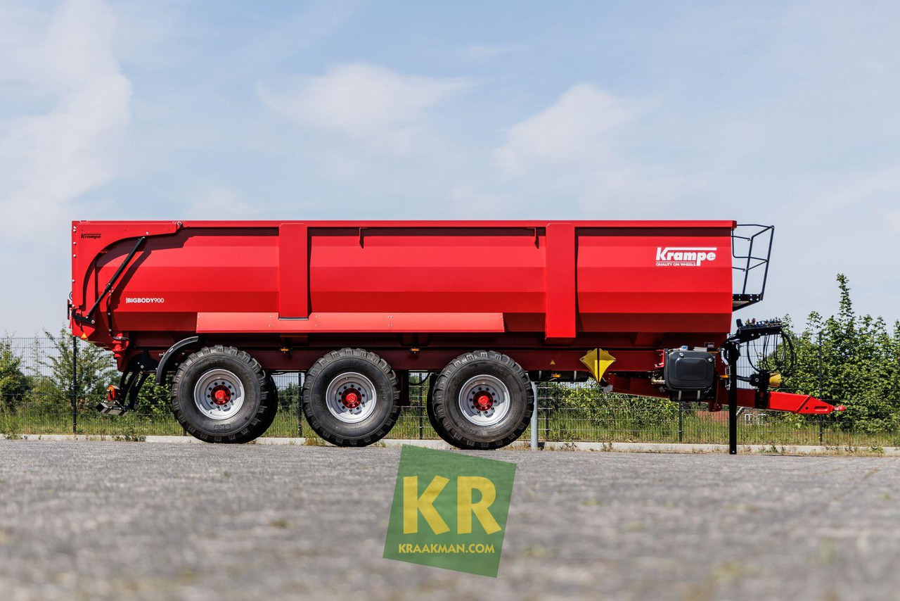 Krampe BIG BODY 900 - Trailer jungkit pertanian/ Tempat sampah: gambar 5 Krampe BIG BODY 900 - Trailer jungkit pertanian/ Tempat sampah: gambar 5