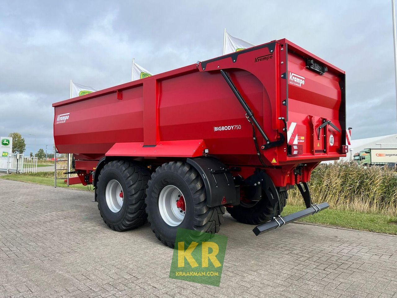 Krampe Big Body 750 - Trailer jungkit pertanian/ Tempat sampah: gambar 3 Krampe Big Body 750 - Trailer jungkit pertanian/ Tempat sampah: gambar 3