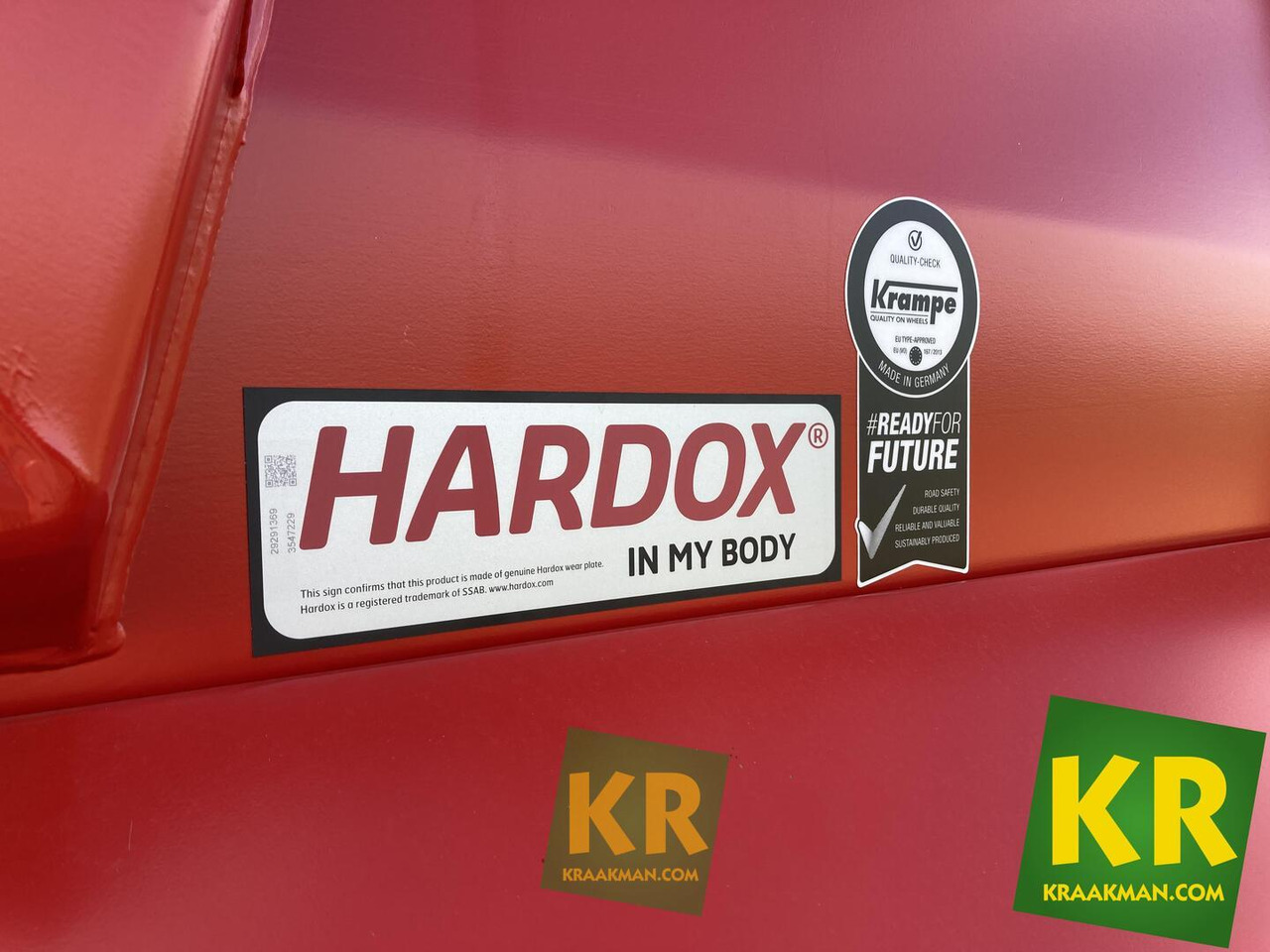 Krampe HD550 - Trailer jungkit pertanian/ Tempat sampah: gambar 5 Krampe HD550 - Trailer jungkit pertanian/ Tempat sampah: gambar 5