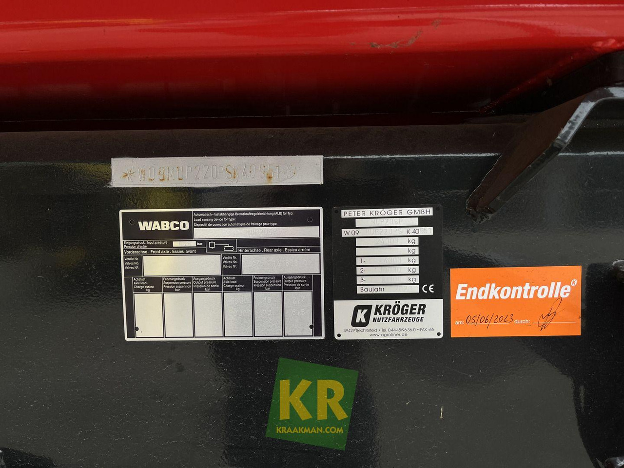 Kröger Overig - Trailer jungkit pertanian/ Tempat sampah: gambar 2 Kröger Overig - Trailer jungkit pertanian/ Tempat sampah: gambar 2